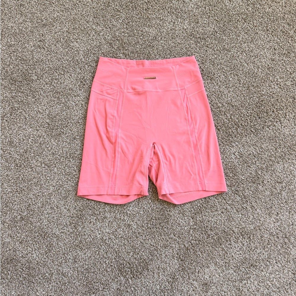 Gymshark x Whitney Simmons Pink Biker Shorts